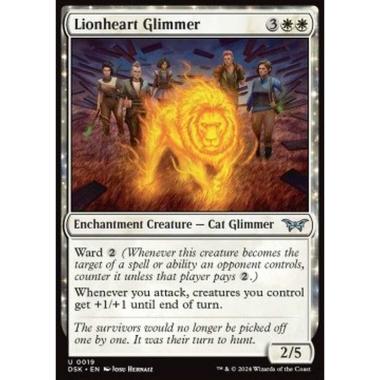 Lionheart Glimmer - Lionheart Glimmer - [DSK] [NM] [Foil]