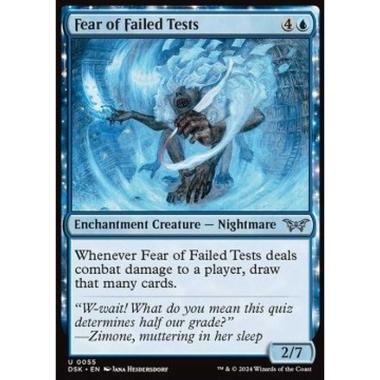 Fear of Failed Tests - Fear of Failed Tests - [DSK] [NM] [Foil]
