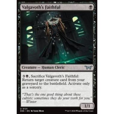Valgavoth's Faithful - Valgavoth's Faithful - [DSK] [NM] [Foil]