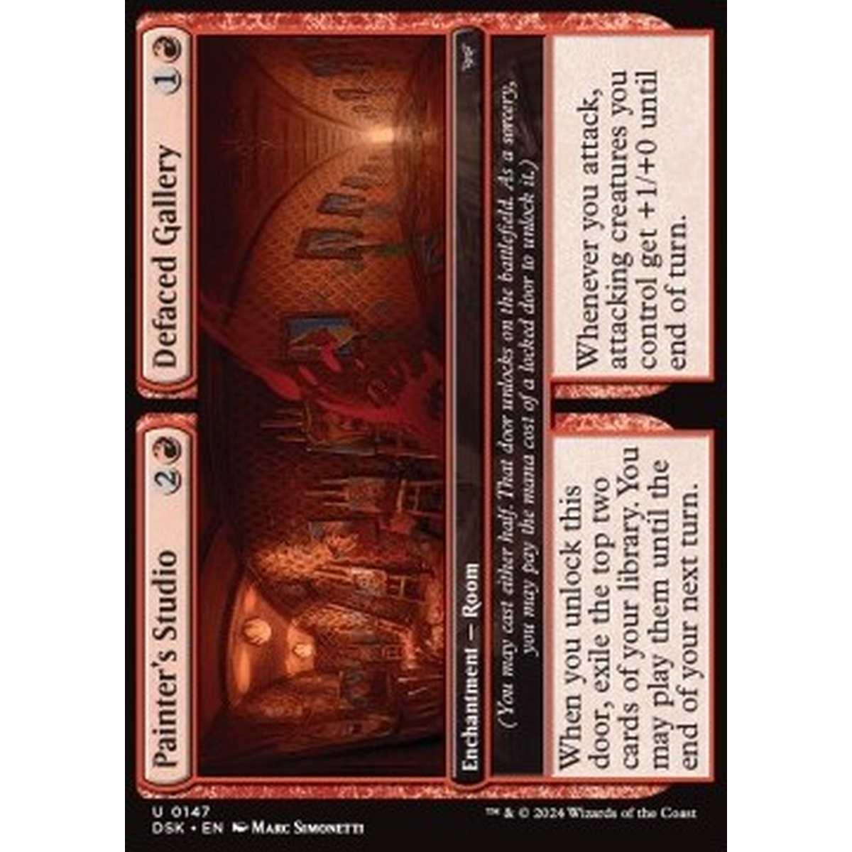 Painter's Studio // Defaced Gallery - Painter's Studio // Defaced Gallery - [DSK] [NM] [Foil]