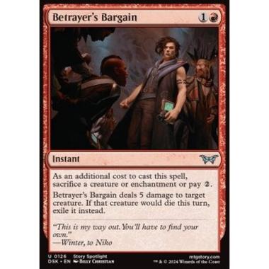 Betrayer's Bargain - Betrayer's Bargain - [DSK] [NM] [Foil]