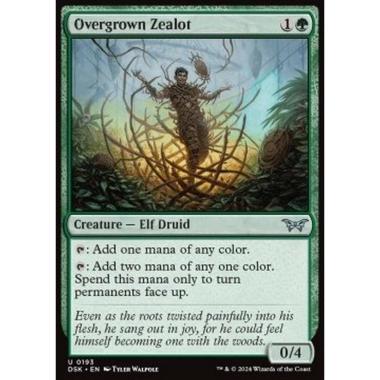 Overgrown Zealot - Overgrown Zealot - [DSK] [NM] [Foil]