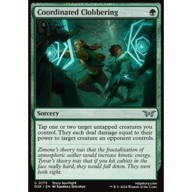 Coordinated Clobbering - Coordinated Clobbering - [DSK] [NM] [Foil]