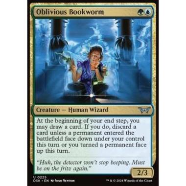 Oblivious Bookworm - Oblivious Bookworm - [DSK] [NM] [Foil]