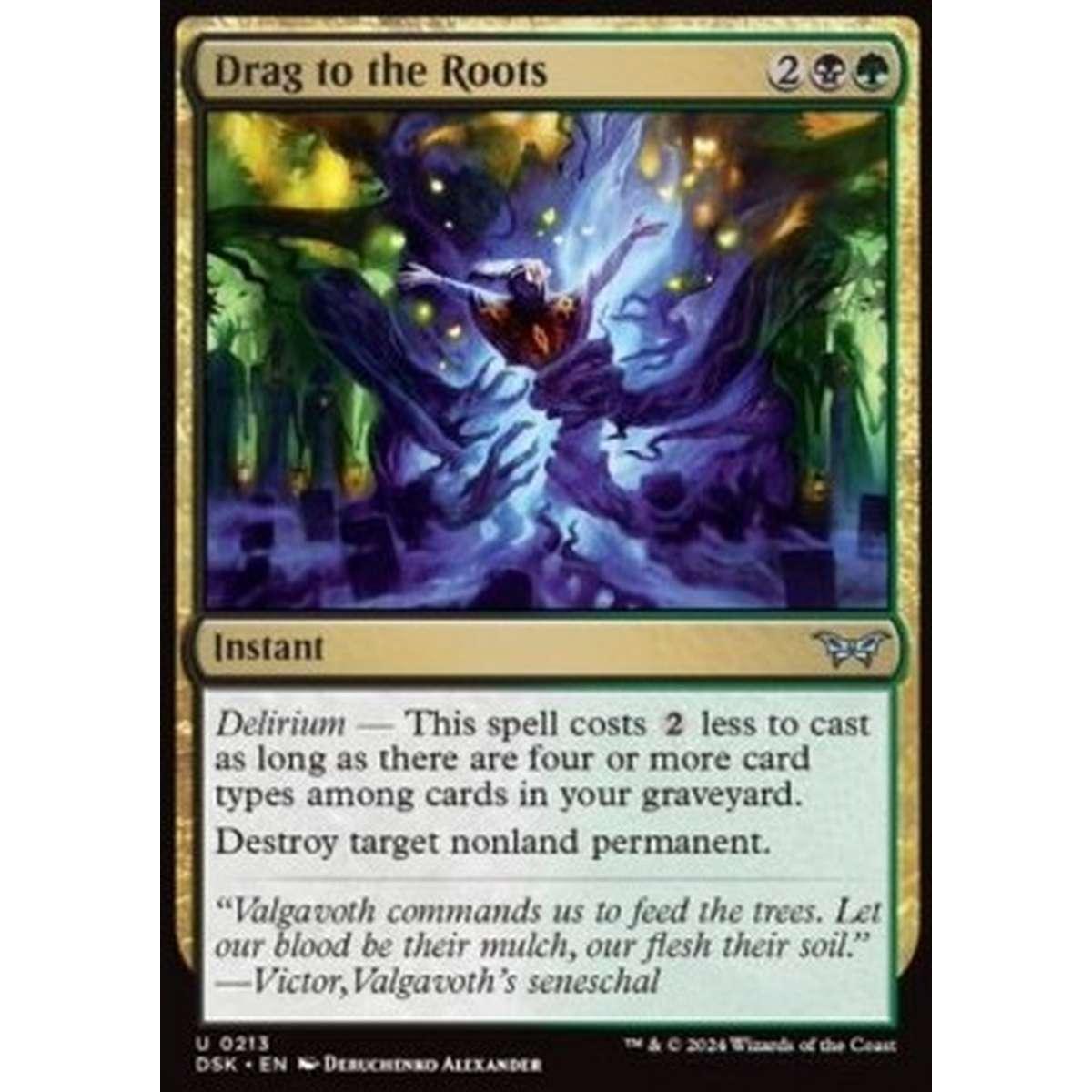 Drag to the Roots - Drag to the Roots - [DSK] [NM] [Foil]