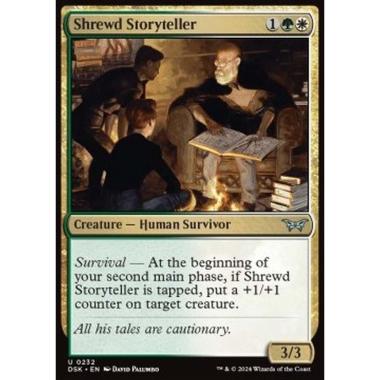 Shrewd Storyteller - Shrewd Storyteller - [DSK] [NM] [Foil]