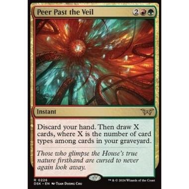 Peer Past the Veil - Peer Past the Veil - [DSK] [NM] [Foil]