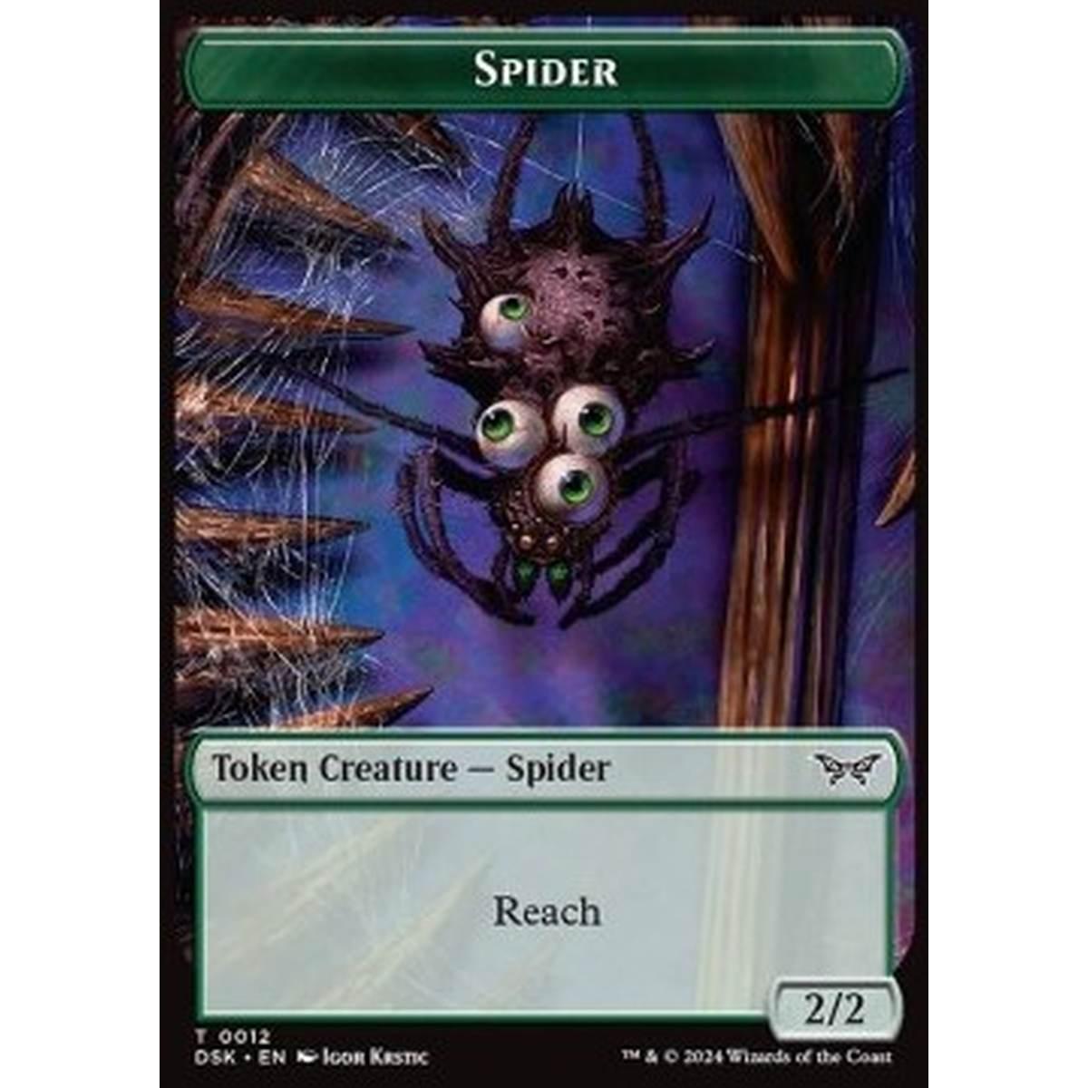 Spider Token (G 2/2) // Manifest Token (C 2/2) - Spider Token (G 2/2) // Manifest Token (C 2/2) - [TDSK] [NM]