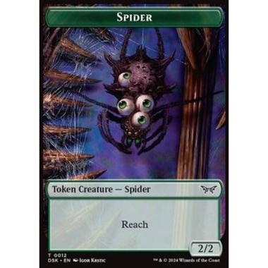 Spider Token (G 2/2) // Manifest Token (C 2/2) - Spider Token (G 2/2) // Manifest Token (C 2/2) - [TDSK] [NM]
