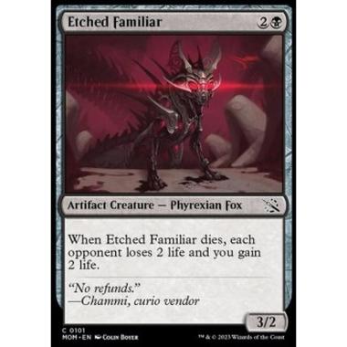 Etched Familiar - Etched Familiar - [MOM] [NM]