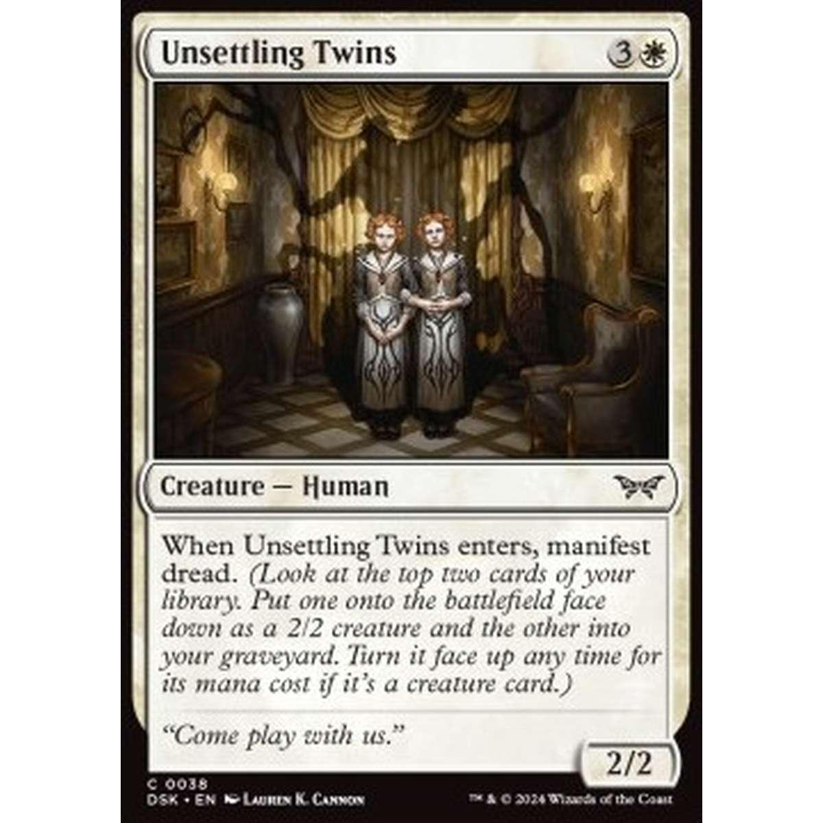 Unsettling Twins - Unsettling Twins - [DSK] [NM] [Foil]