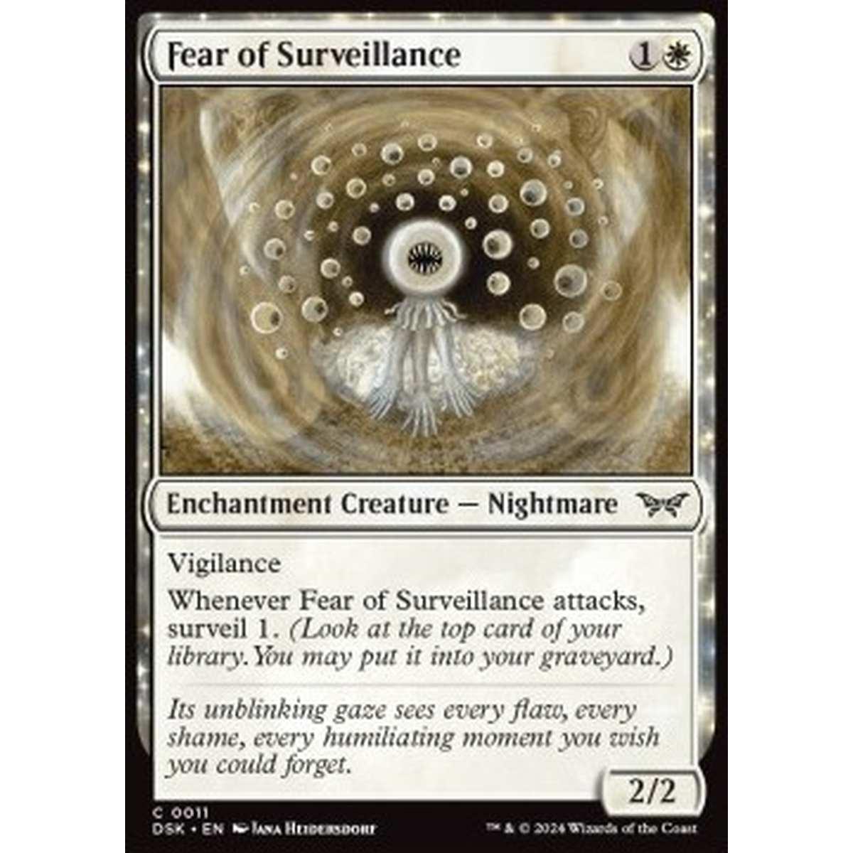 Fear of Surveillance - Fear of Surveillance - [DSK] [NM] [Foil]