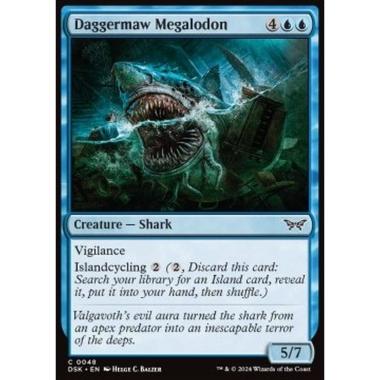 Daggermaw Megalodon - Daggermaw Megalodon - [DSK] [NM] [Foil]