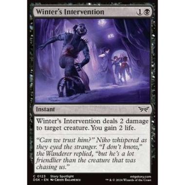 Winter's Intervention - Winter's Intervention - [DSK] [NM] [Foil]