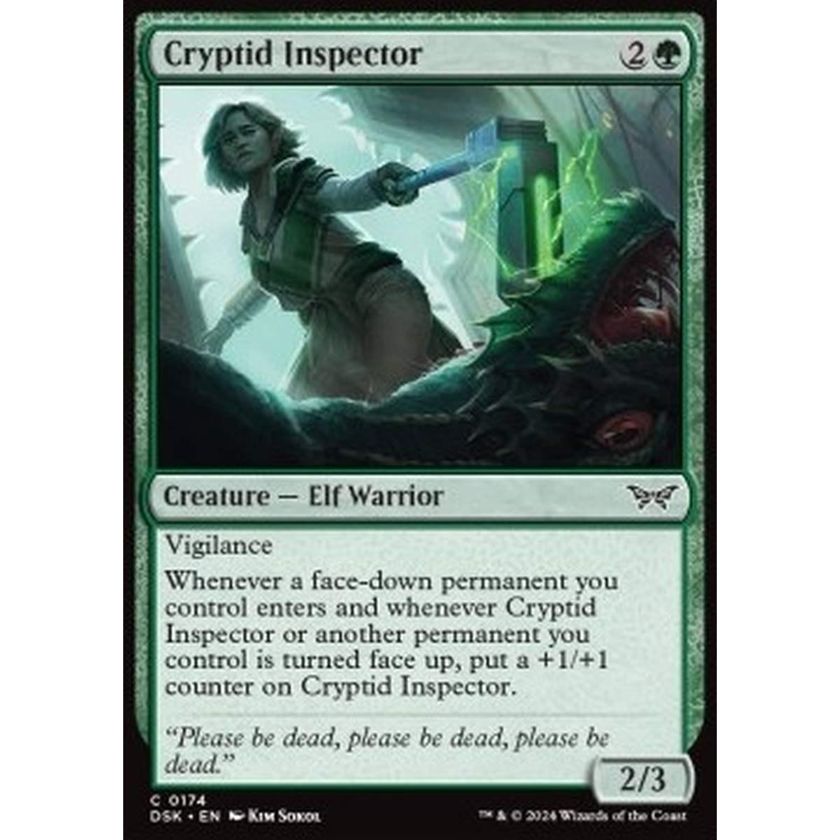 Cryptid Inspector - Cryptid Inspector - [DSK] [NM] [Foil]
