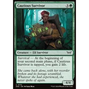 Cautious Survivor - Cautious Survivor - [DSK] [NM] [Foil]