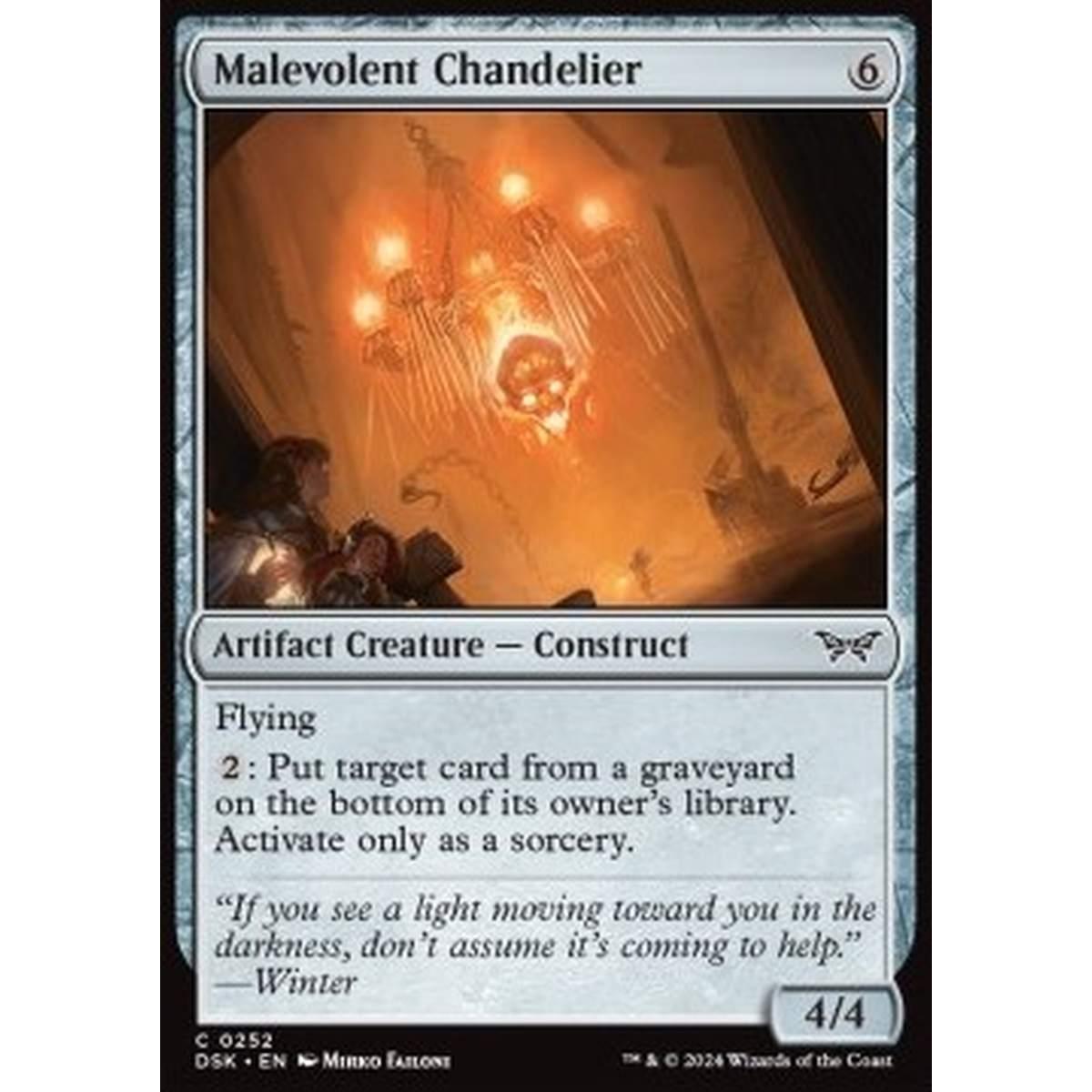 Malevolent Chandelier - Malevolent Chandelier - [DSK] [NM] [Foil]