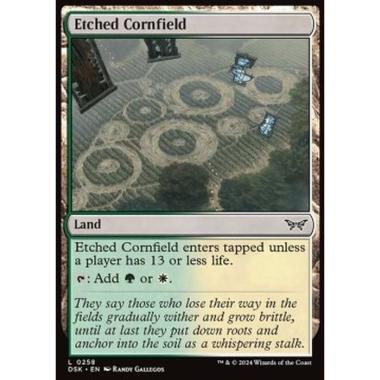 Etched Cornfield - Etched Cornfield - [DSK] [NM] [Foil]