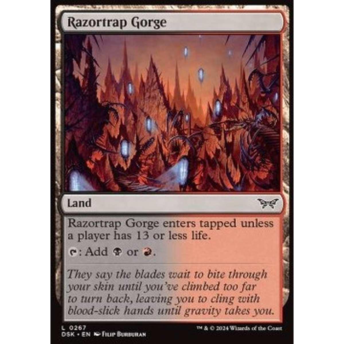 Razortrap Gorge - Razortrap Gorge - [DSK] [NM] [Foil]