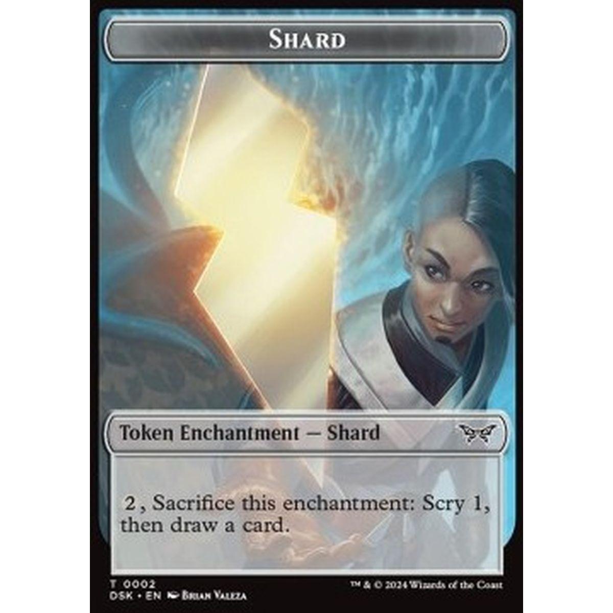 Shard Token // Glimmer Token (W 1/1) - Shard Token // Glimmer Token (W 1/1) - [TDSK] [NM] [Foil]