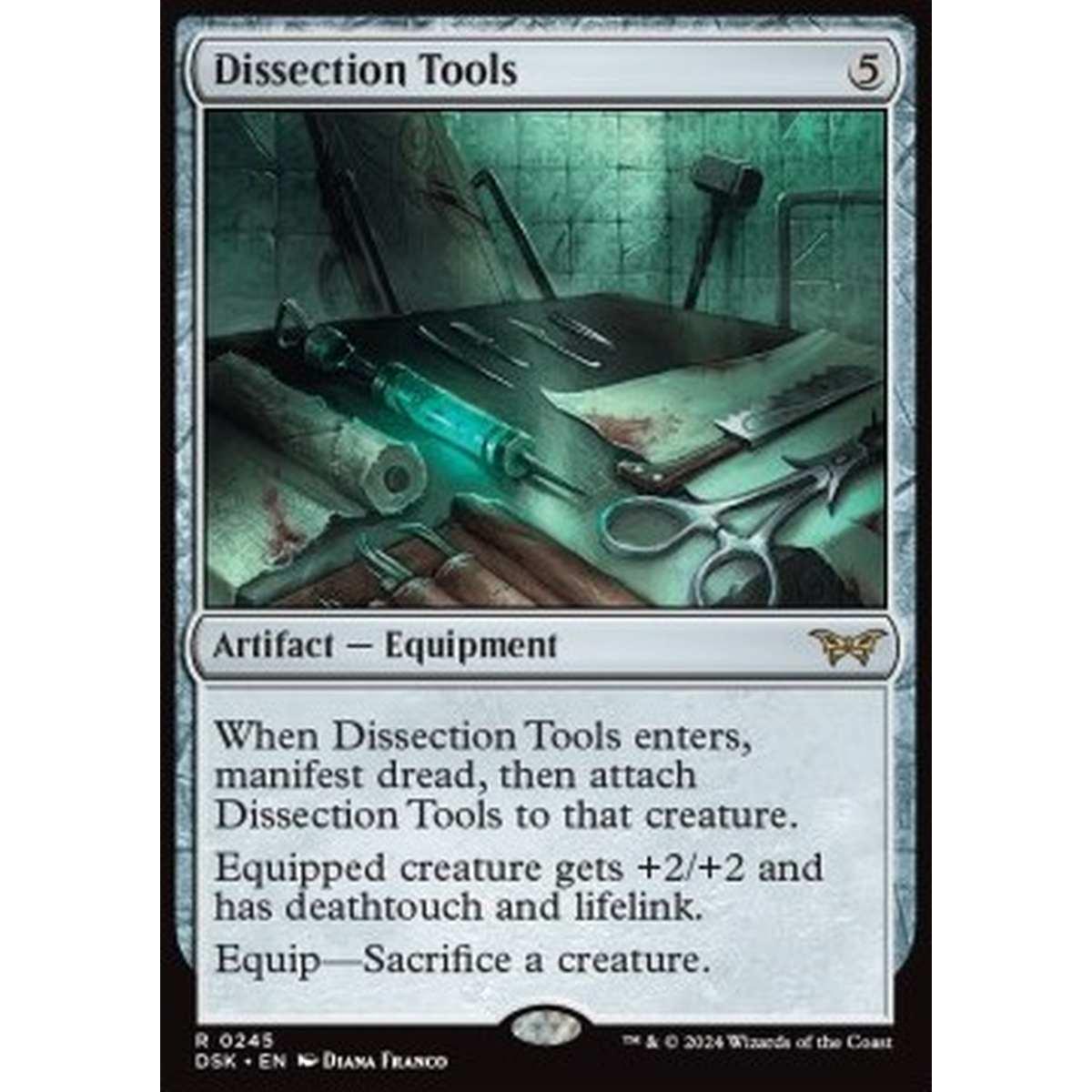 Dissection Tools - Strumenti da Dissezione - [DSK] [NM] [Foil]