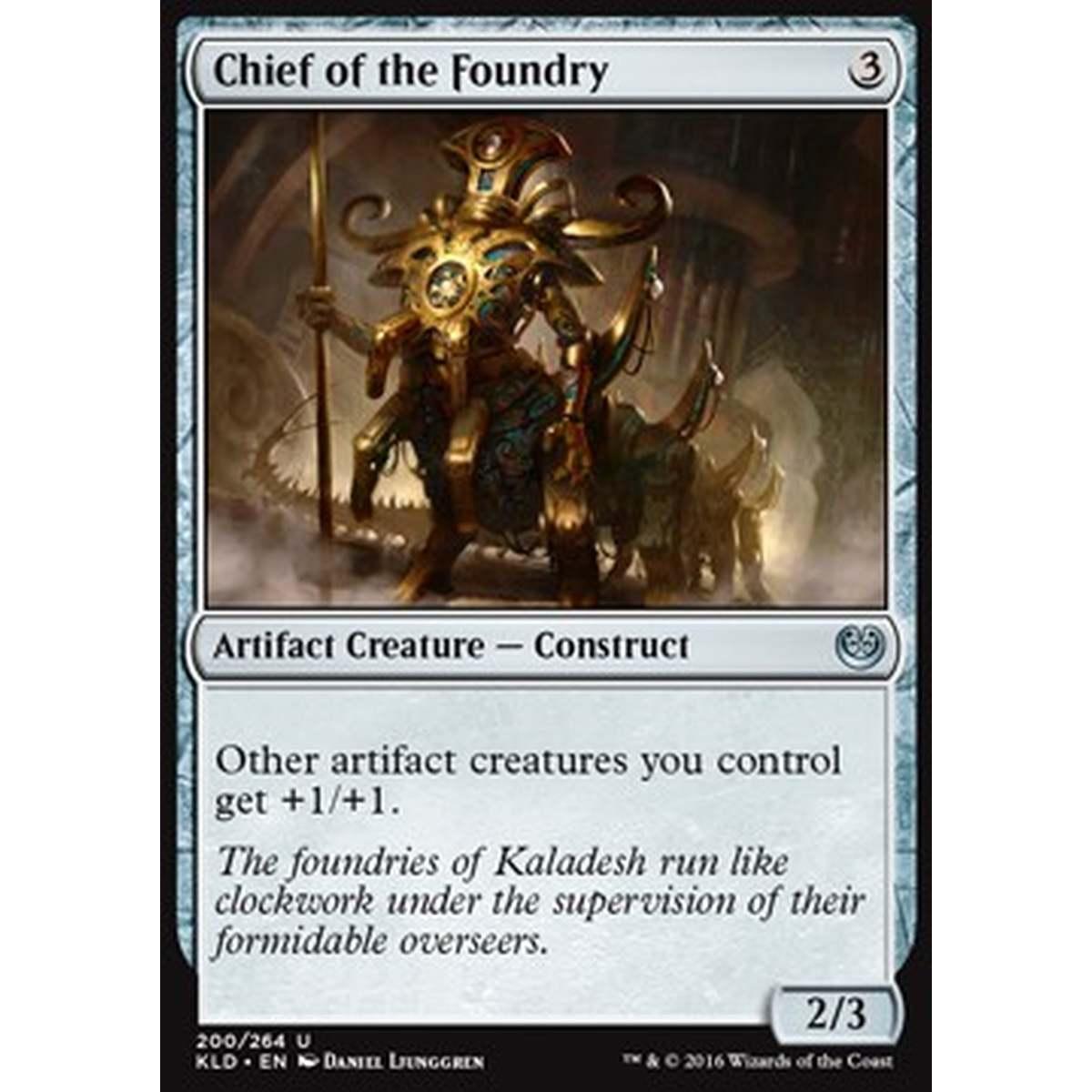 Chief of the Foundry - Chief of the Foundry - [KLD] [EX] [Foil]