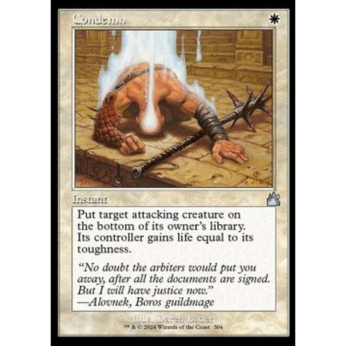 Condemn - Condemn - [XRVR] [NM] [Foil]