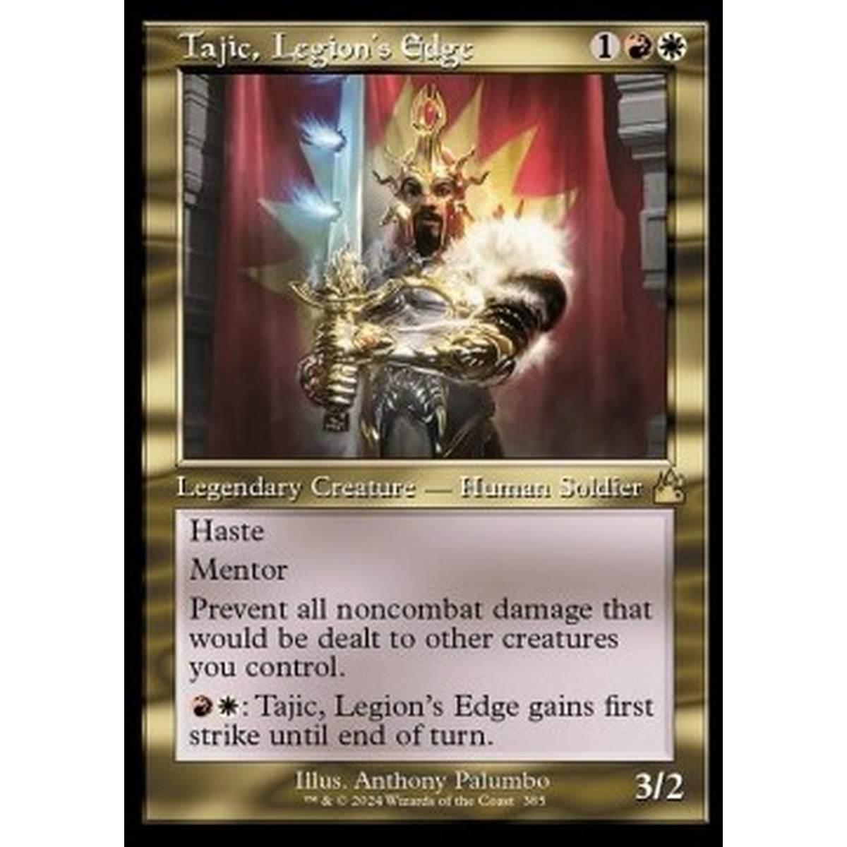 Tajic, Legion's Edge (V.1) - Tajic, Legion's Edge (V.1) - [XRVR] [NM] [Foil]