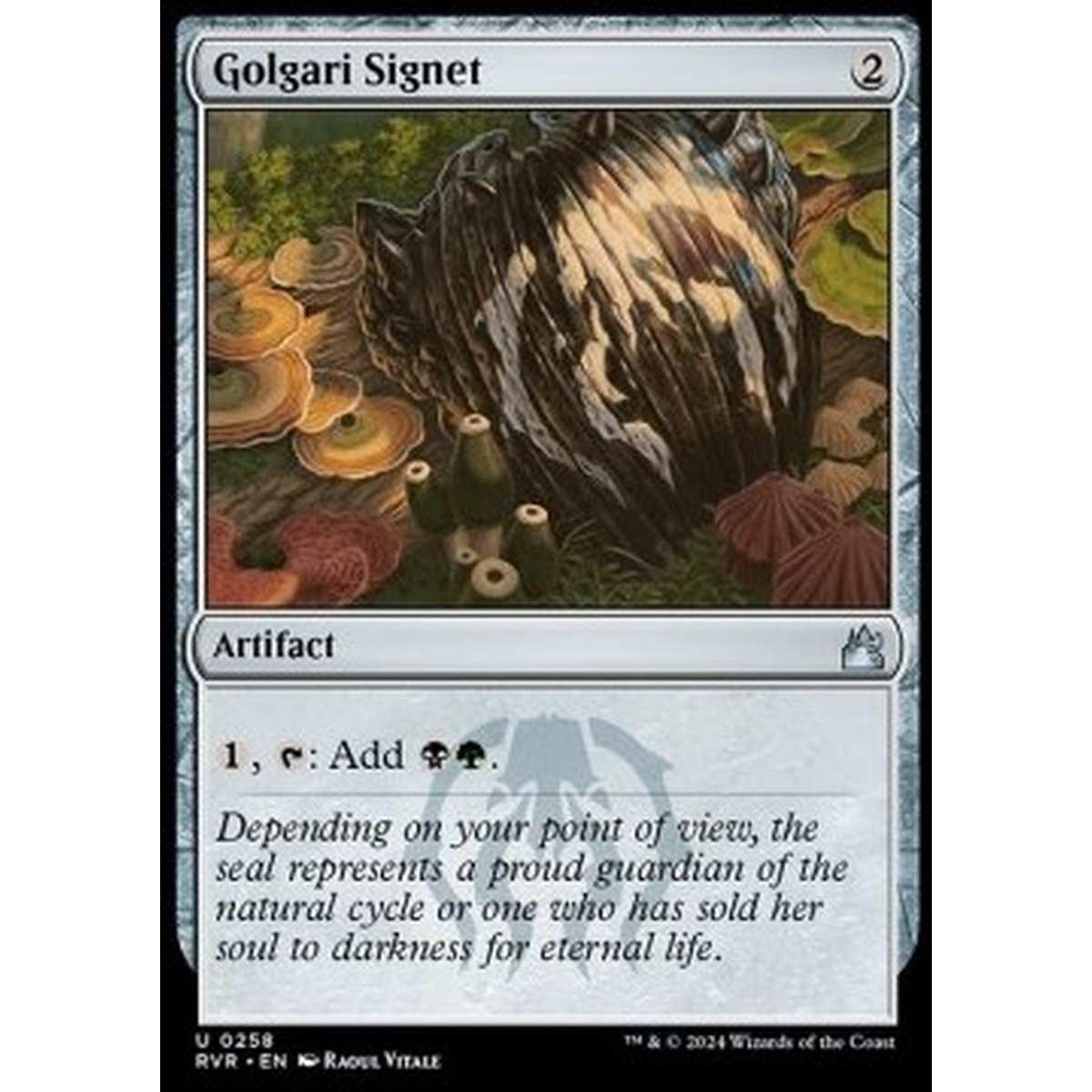 Golgari Signet - Golgari Signet - [RVR] [NM] [Foil]
