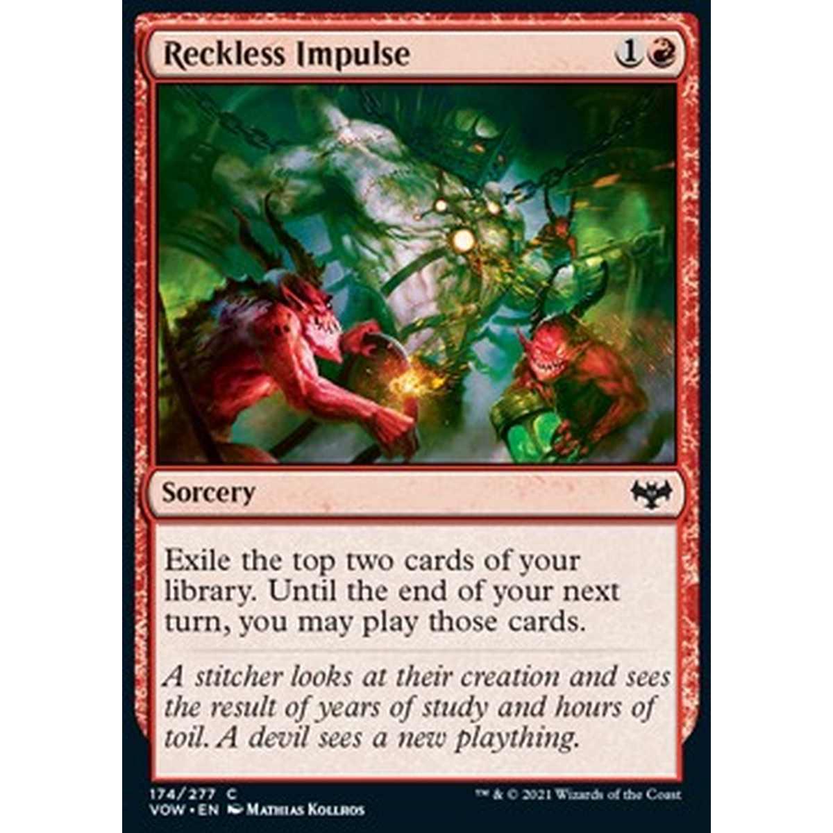 Reckless Impulse - Reckless Impulse - [VOW] [NM] [Foil]