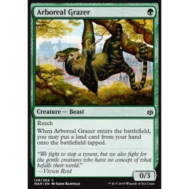 Arboreal Grazer - Arboreal Grazer - [WAR] [EX] [Foil]