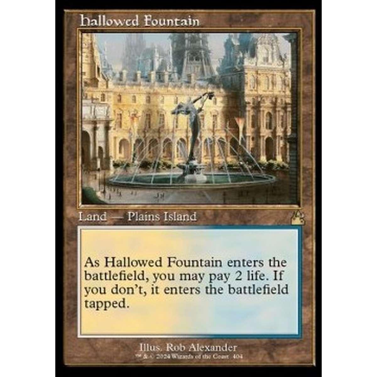 Hallowed Fountain (V.2) - Hallowed Fountain (V.2) - [XRVR] [NM]