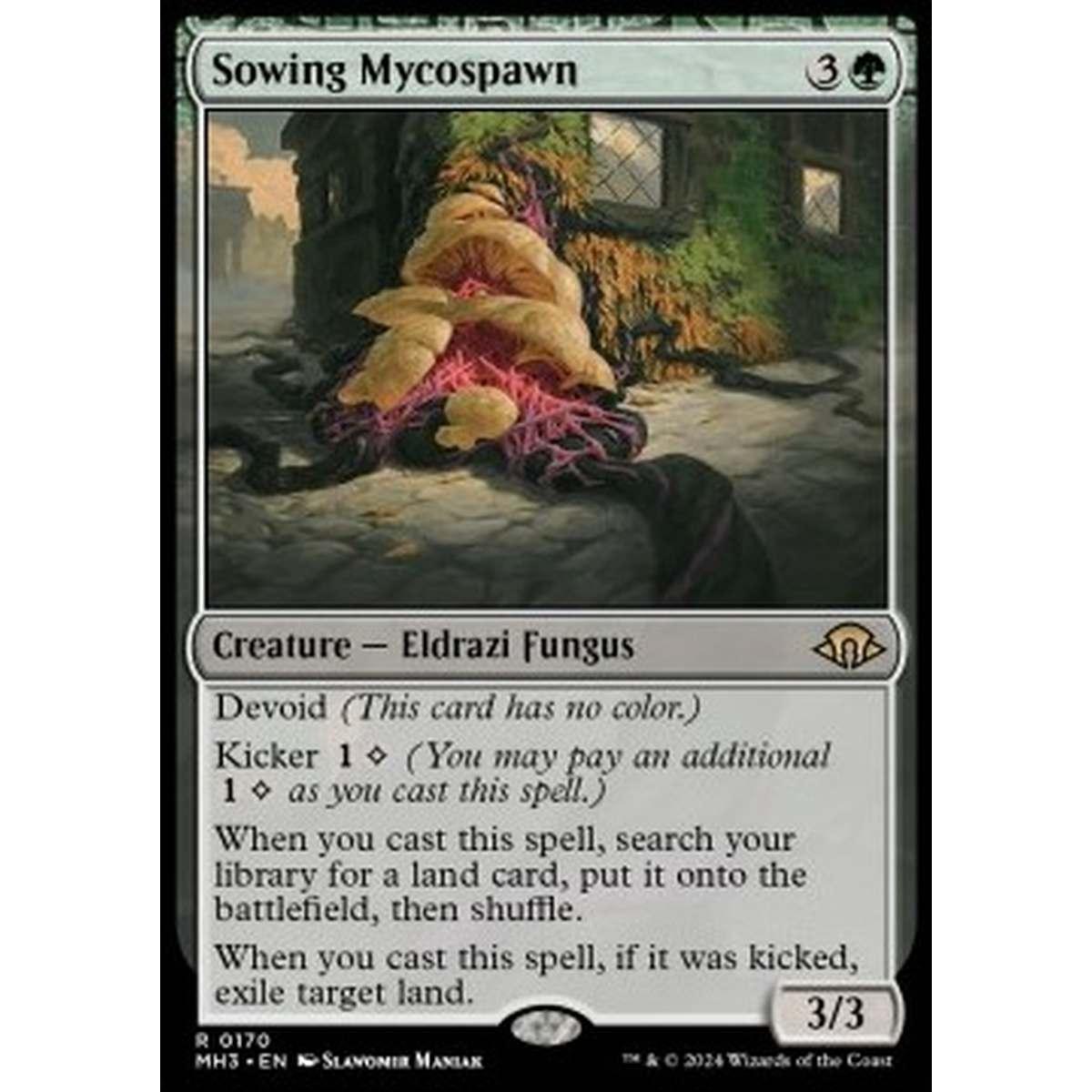 Sowing Mycospawn - Sowing Mycospawn - [MH3] [NM] [Foil]