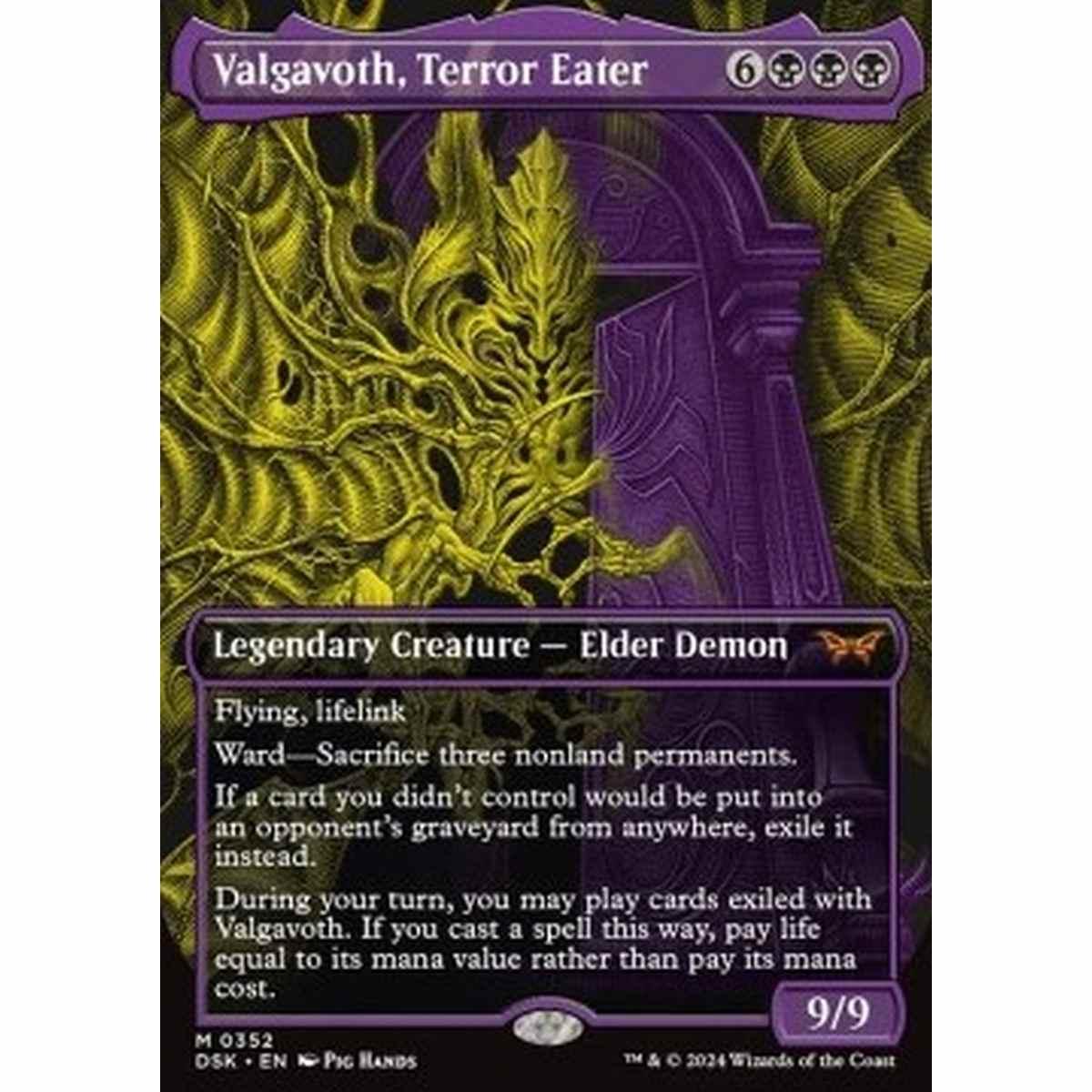 Valgavoth, Terror Eater (V.1) - Valgavoth, Terror Eater (V.1) - [XDSK] [NM] [Foil]