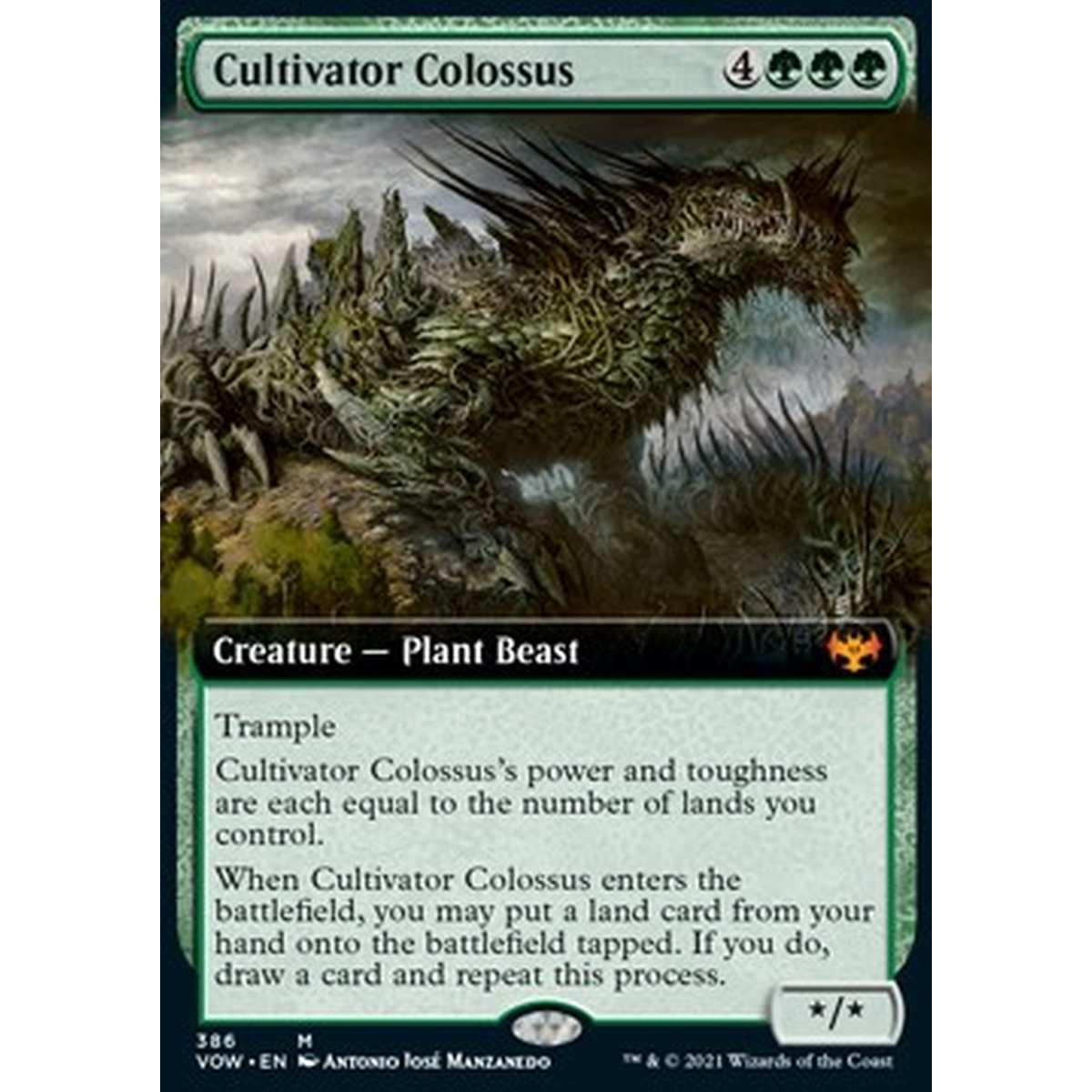 Cultivator Colossus - èä½œããå·¨èº¯ - [XVOW] [EX] [Foil]