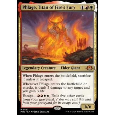 Phlage, Titan of Fire's Fury - Phlage, Titan of Fire's Fury - [MH3] [NM]