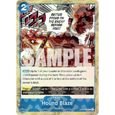 Hound Blaze (OP05-057) (V.1) - Hound Blaze (OP05-057) (V.1) - [PRB01] [NM]
