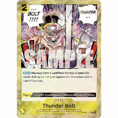 Thunder Bolt (OP03-121) (V.1) - Thunder Bolt (OP03-121) (V.1) - [PRB01] [NM]
