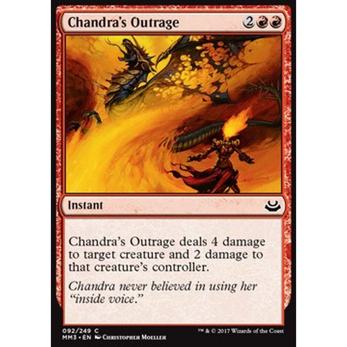 Chandra's Outrage - Chandra's Outrage - [MM3] [NM]