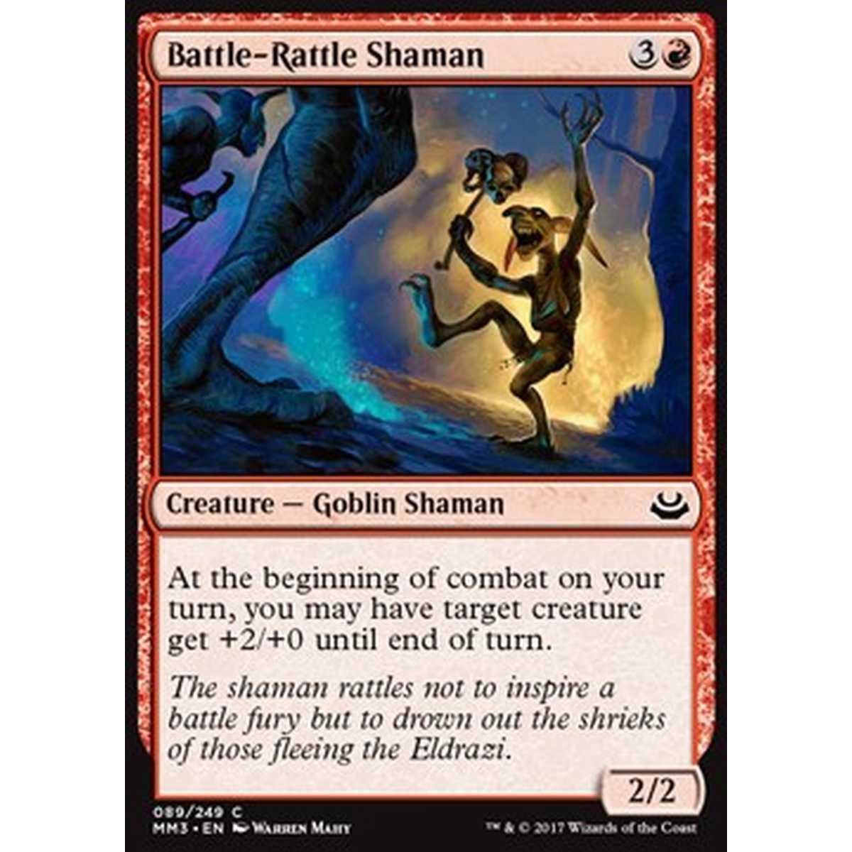 Battle-Rattle Shaman - Battle-Rattle Shaman - [MM3] [NM]