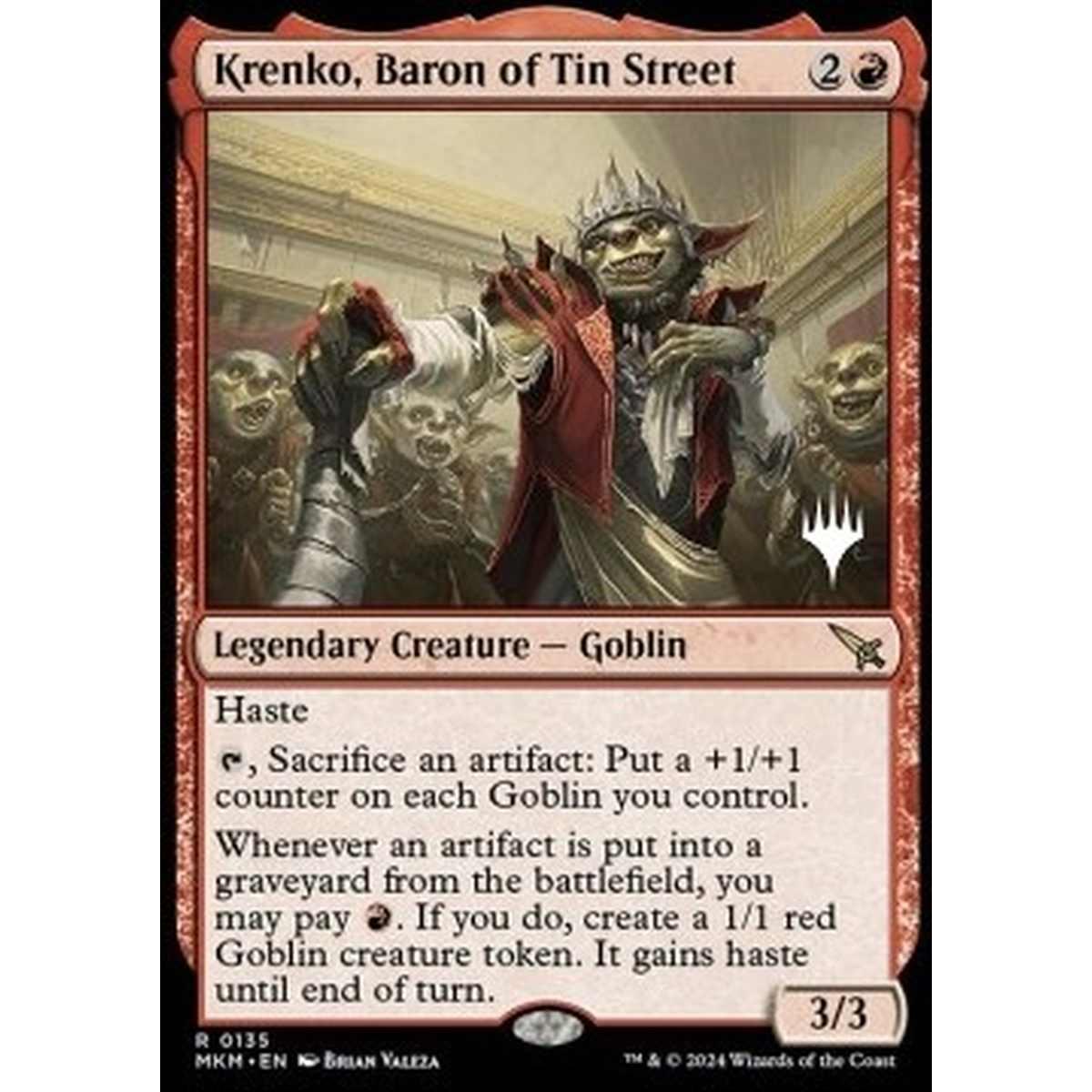 Krenko, Baron of Tin Street (V.2) - Krenko, Baron of Tin Street (V.2) - [PMKM] [NM]