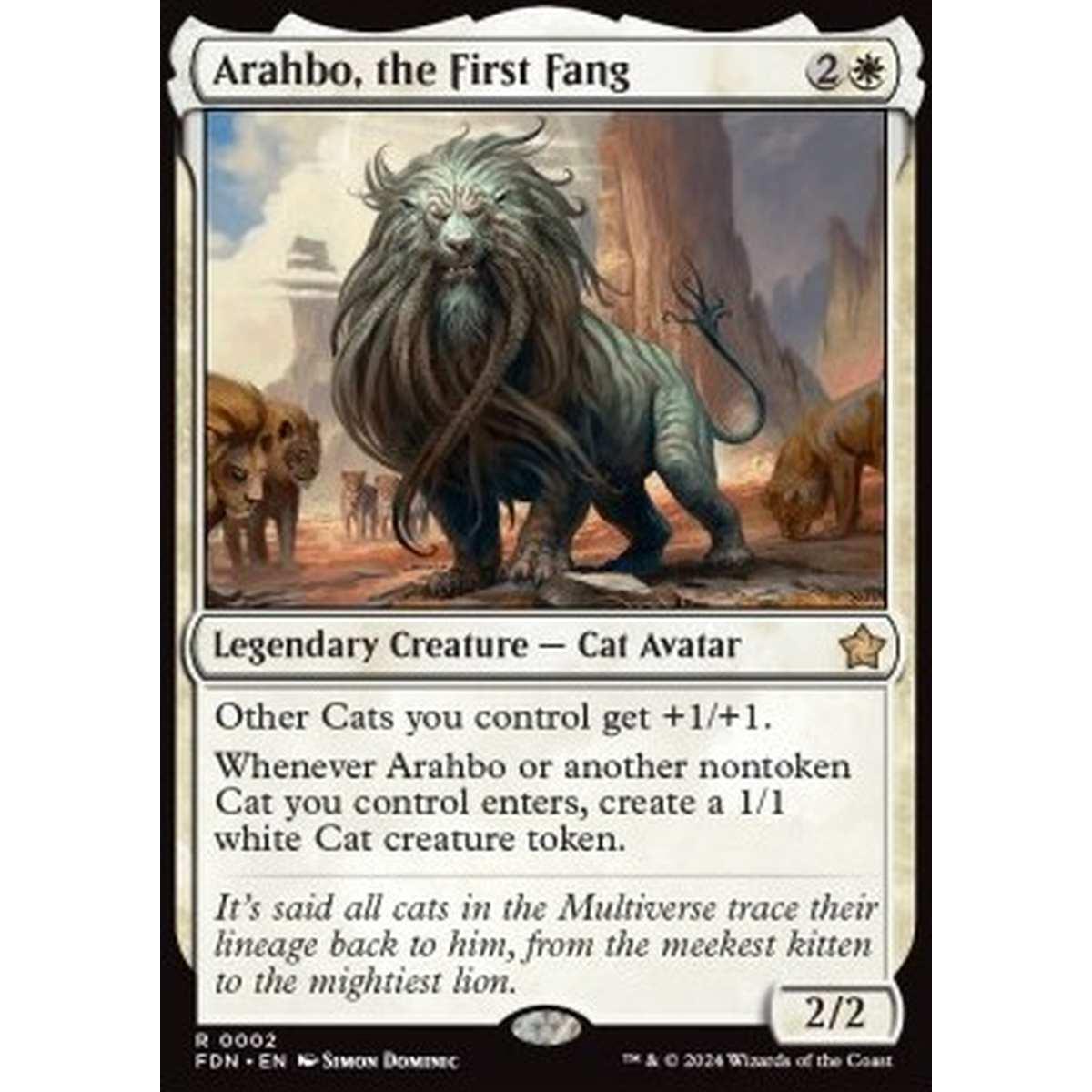 Arahbo, the First Fang - Arahbo, the First Fang - [FDN] [NM]