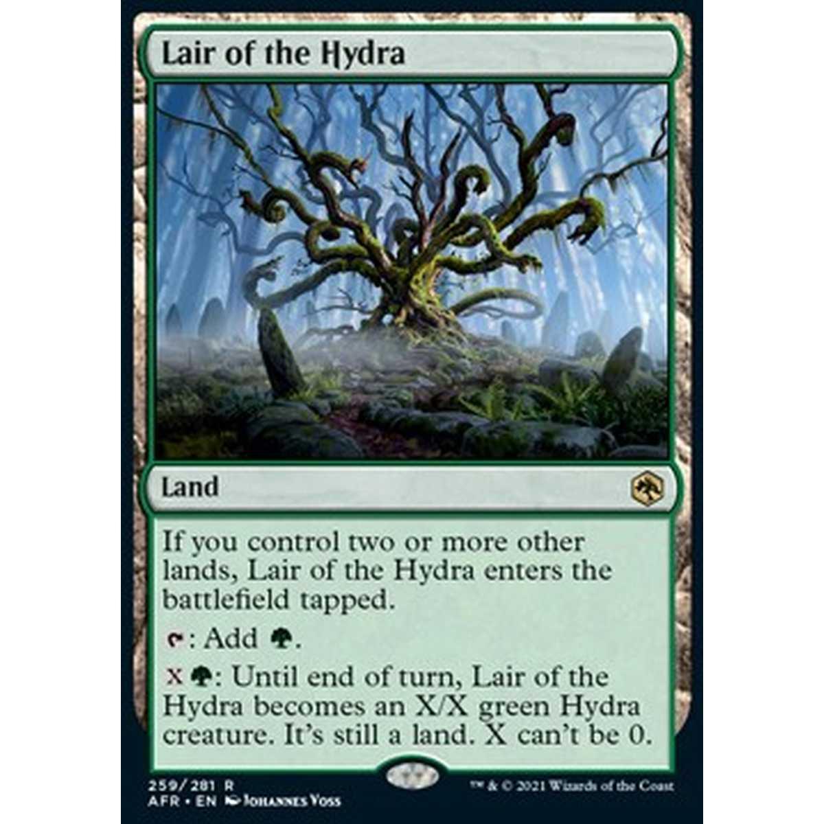 Lair of the Hydra - Lair of the Hydra - [AFR] [EX] [Foil]