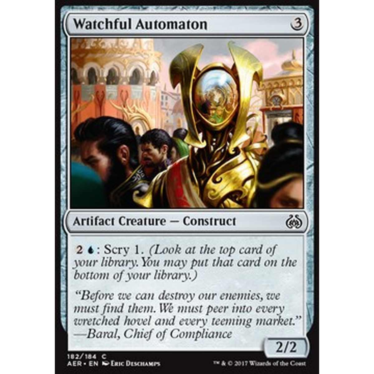 Watchful Automaton - Automa Vigile - [AER] [NM]