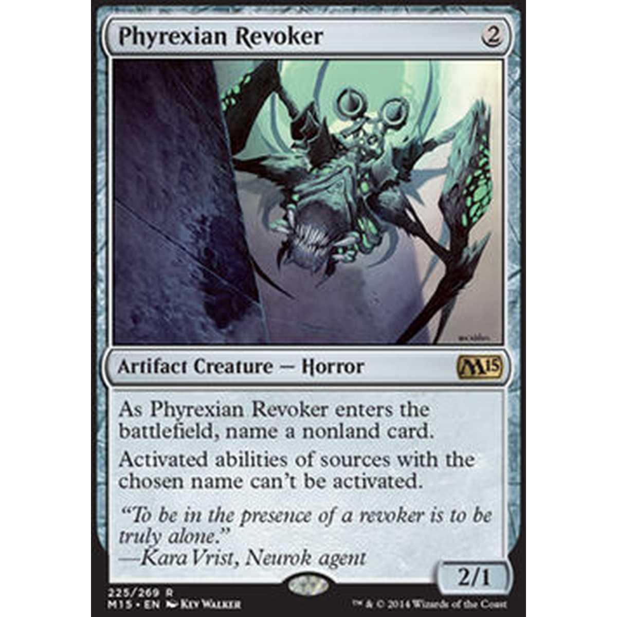 Phyrexian Revoker - Phyrexian Revoker - [M15] [EX] [Foil]