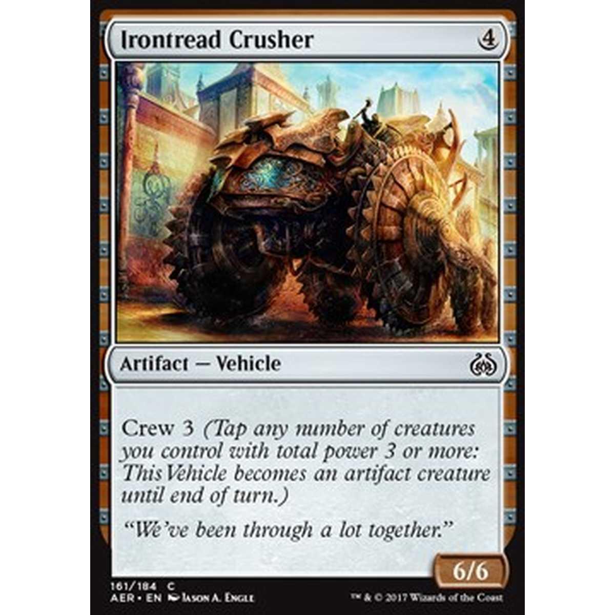 Irontread Crusher - Distruttore Ferromobile - [AER] [NM]
