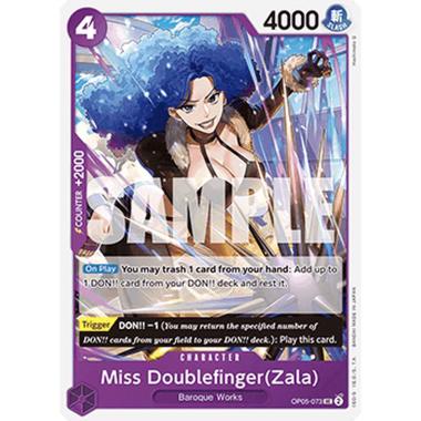 Miss Doublefinger(Zala) (OP05-073) (V.1) - Miss Doublefinger(Zala) (OP05-073) (V.1) - [PRB01] [NM]