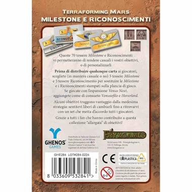 Terraforming Mars - Milestone e Riconoscimenti