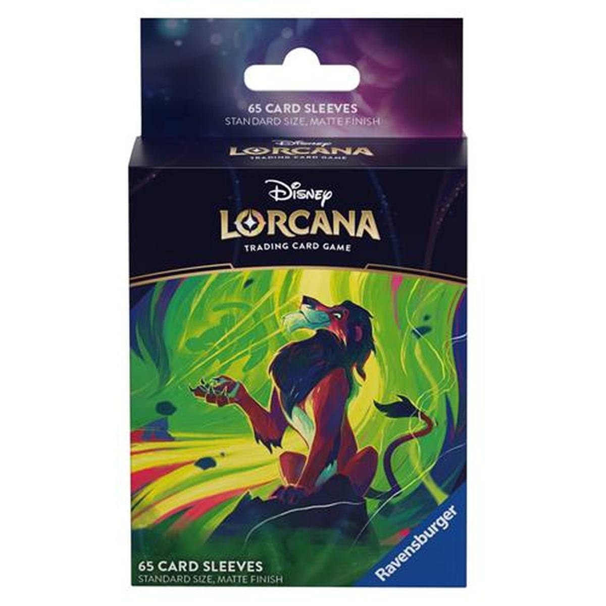 65 Bustine Protettive Sleeves Lorcana - Scar