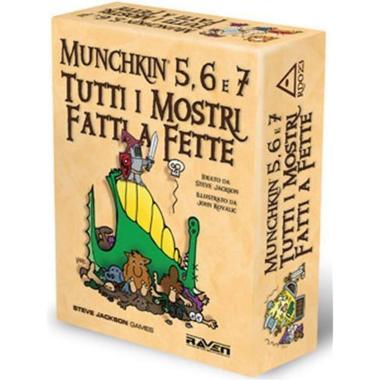 Munchkin 5, 6 e 7 - Tutti i Mostri Fatti a Fette
